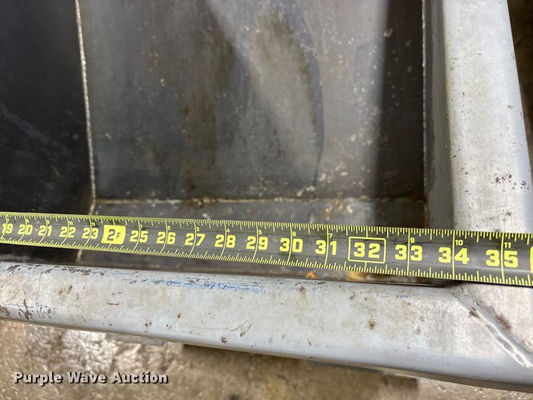 image for item DY0906 (2)  4' wright self dump hoppers