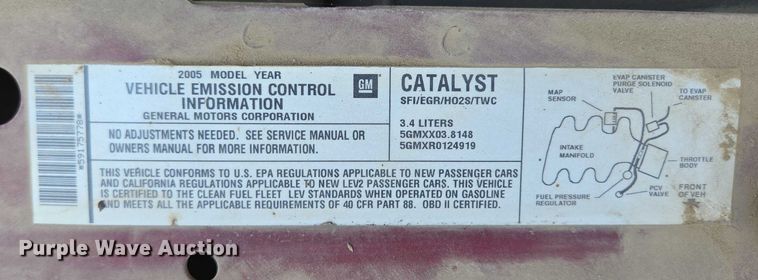 image for item DY1102 2005 Chevrolet Impala 