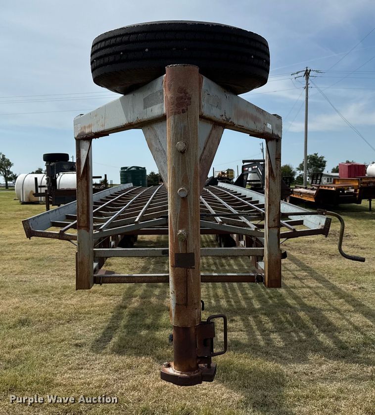 image for item DZ8826 Haymaster 12 hay bale trailer