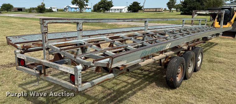 image for item DZ8826 Haymaster 12 hay bale trailer