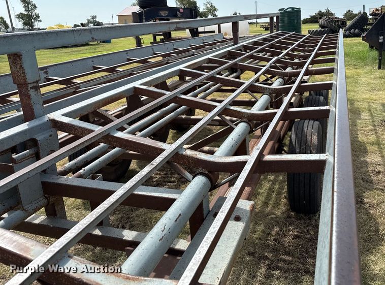 image for item DZ8826 Haymaster 12 hay bale trailer