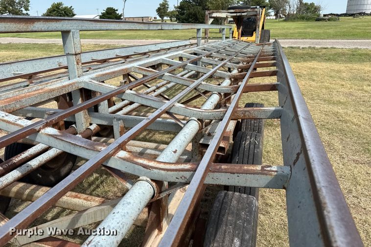 image for item DZ8826 Haymaster 12 hay bale trailer