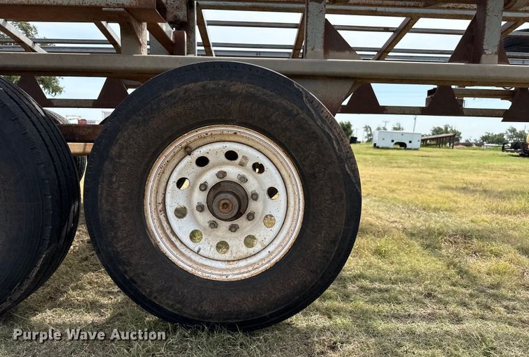 image for item DZ8826 Haymaster 12 hay bale trailer