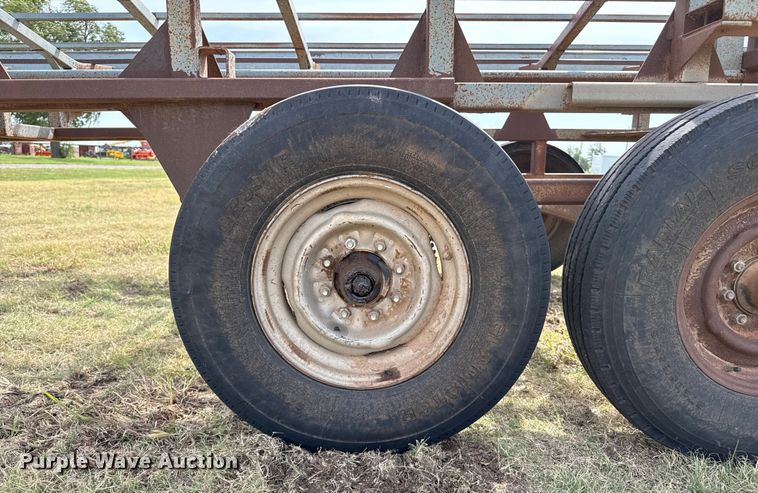image for item DZ8826 Haymaster 12 hay bale trailer