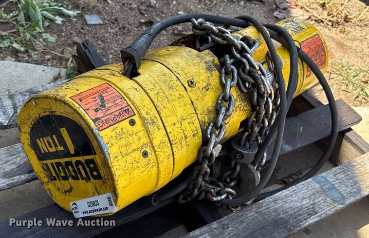 image for item DZ8833 Budgit electric hoist
