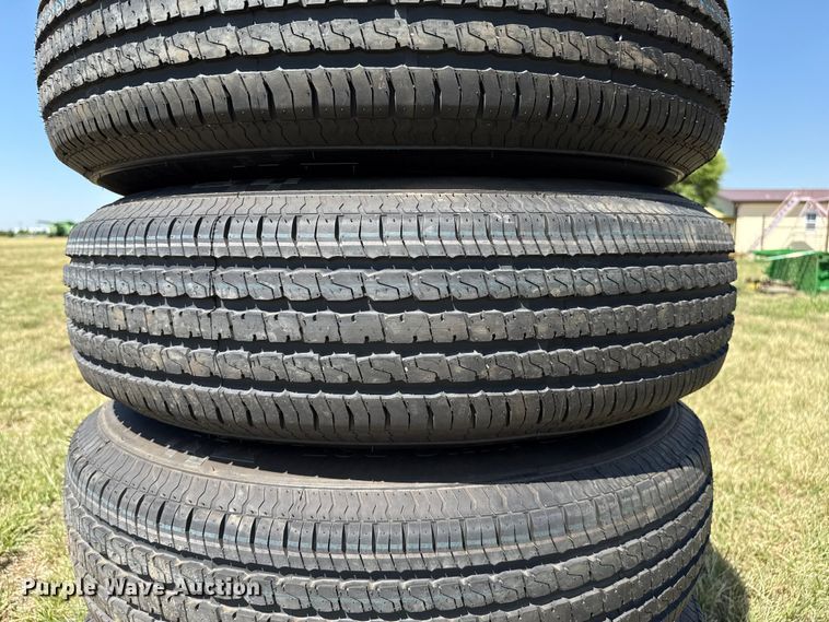 image for item DZ8861 (4) 235/80R16 tires and wheels