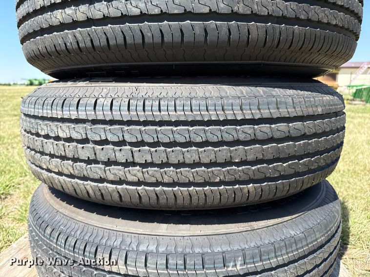 image for item DZ8861 (4) 235/80R16 tires and wheels