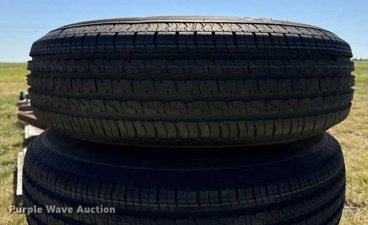 image for item DZ8861 (4) 235/80R16 tires and wheels