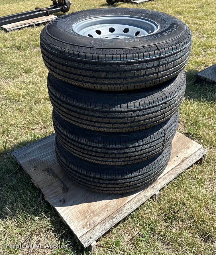 image for item DZ8862 (4) 235/80R16 tires and wheels