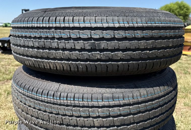 image for item DZ8862 (4) 235/80R16 tires and wheels