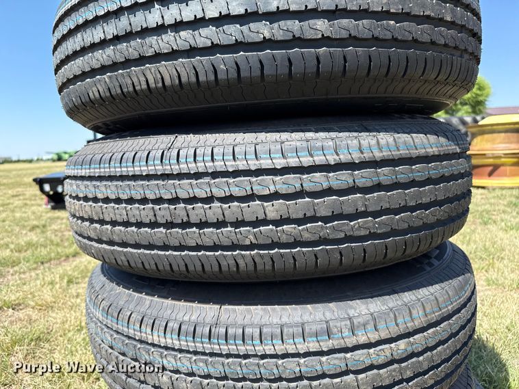 image for item DZ8862 (4) 235/80R16 tires and wheels