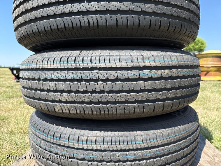 image for item DZ8862 (4) 235/80R16 tires and wheels