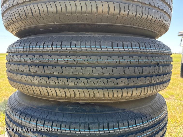 image for item DZ8862 (4) 235/80R16 tires and wheels