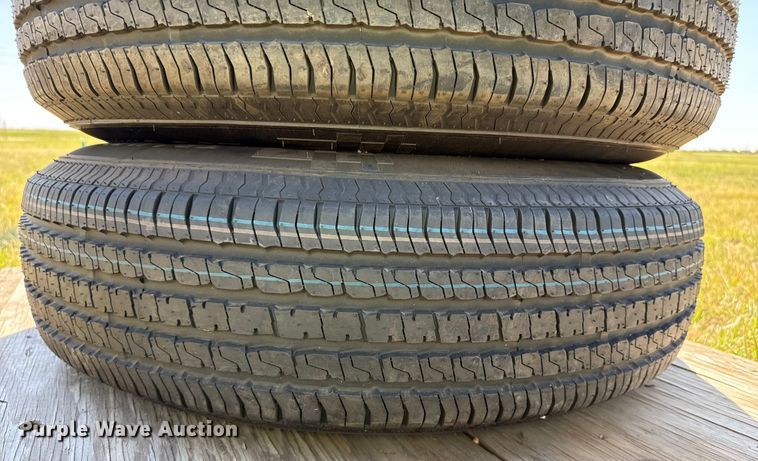 image for item DZ8862 (4) 235/80R16 tires and wheels