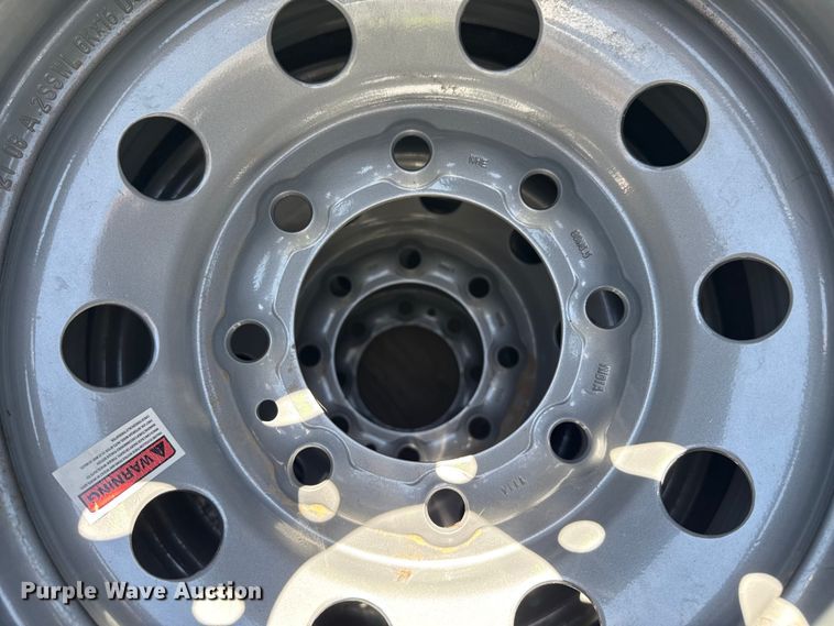 image for item DZ8862 (4) 235/80R16 tires and wheels