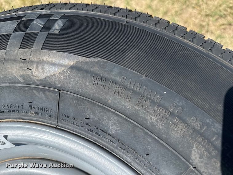 image for item DZ8862 (4) 235/80R16 tires and wheels