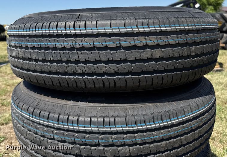 image for item DZ8863 (4) 235/80R16 tires and wheels