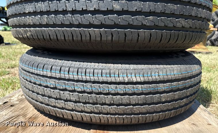 image for item DZ8863 (4) 235/80R16 tires and wheels