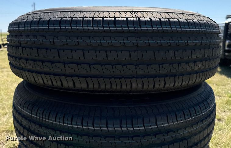 image for item DZ8863 (4) 235/80R16 tires and wheels