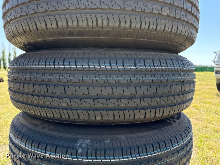 image for item DZ8863 (4) 235/80R16 tires and wheels