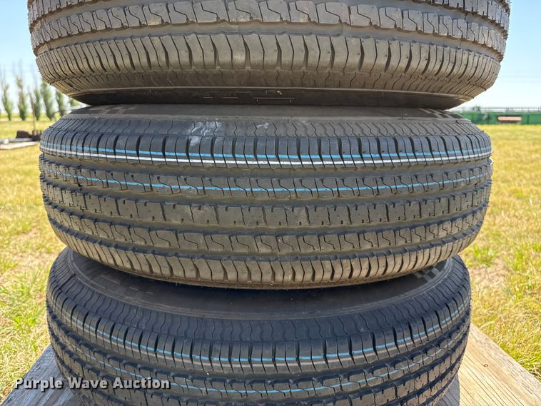 image for item DZ8863 (4) 235/80R16 tires and wheels