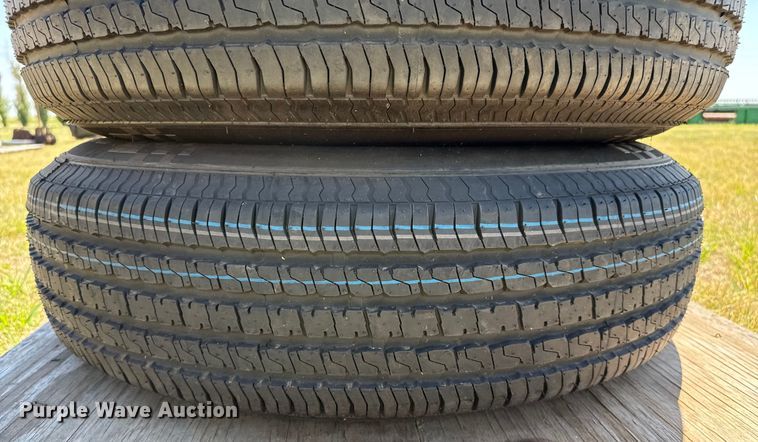 image for item DZ8863 (4) 235/80R16 tires and wheels
