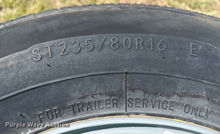 image for item DZ8863 (4) 235/80R16 tires and wheels