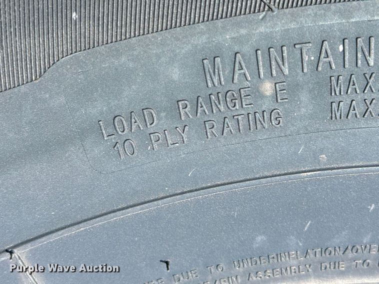 image for item DZ8863 (4) 235/80R16 tires and wheels