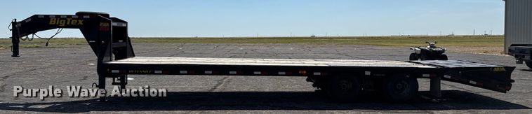 image for item DZ8916 2020 Big Tex 25GN-25BK+5MR equipment trailer