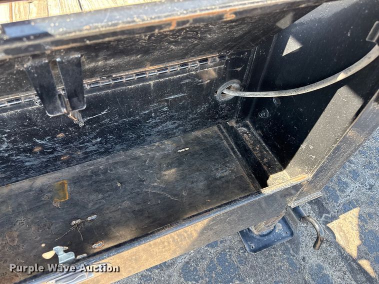 image for item DZ8916 2020 Big Tex 25GN-25BK+5MR equipment trailer