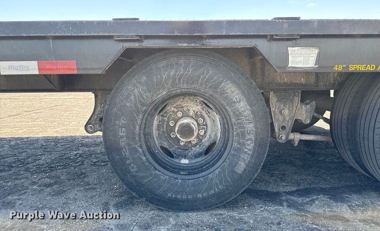 image for item DZ8916 2020 Big Tex 25GN-25BK+5MR equipment trailer