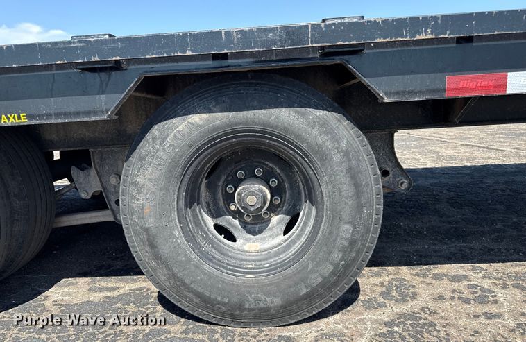 image for item DZ8916 2020 Big Tex 25GN-25BK+5MR equipment trailer