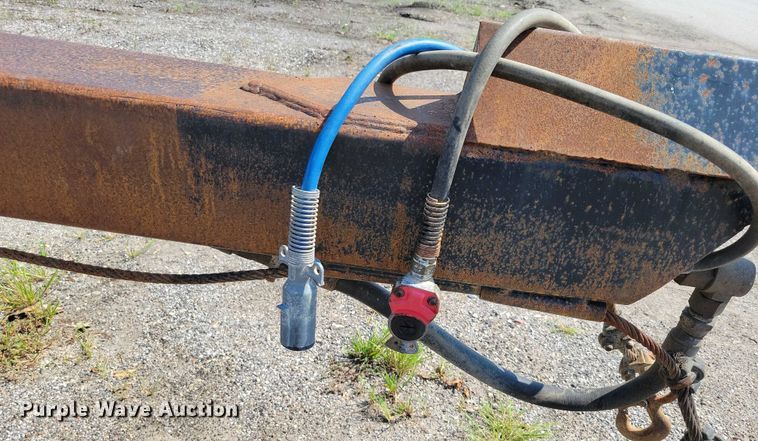 image for item EA2480 1994 Brady Truck Equip end dump pup trailer