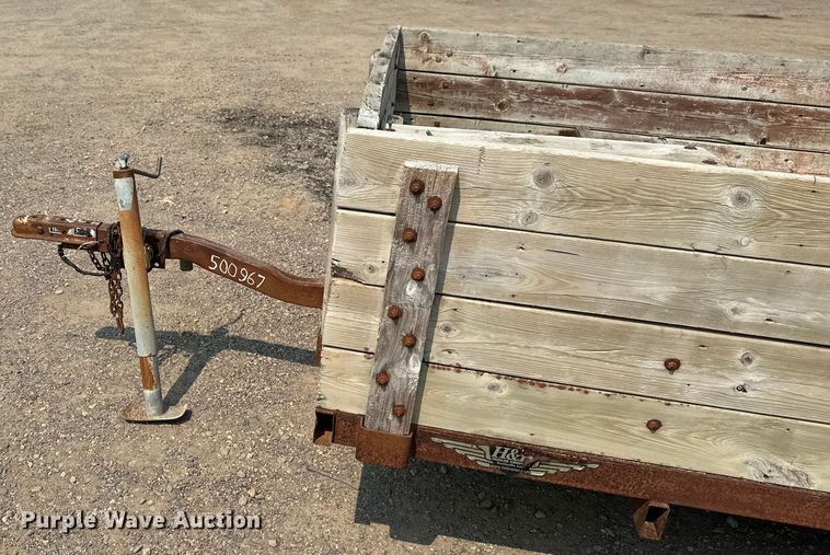 image for item EB2817 H&H utility trailer