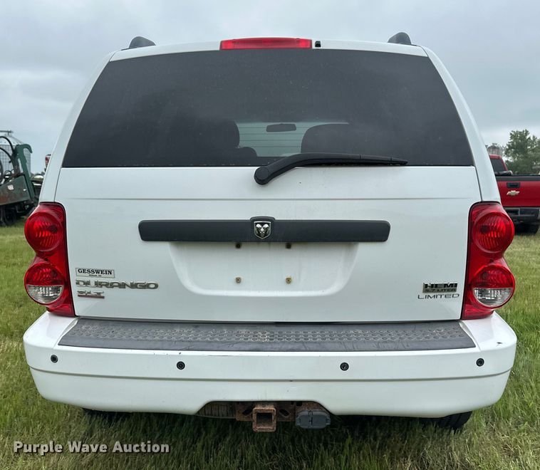 image for item EB2833 2007 Dodge Durango SUV
