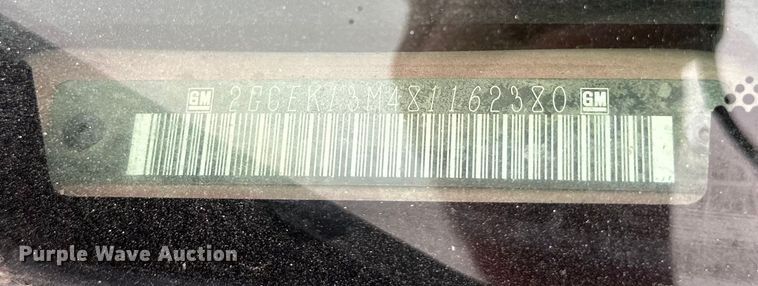 image for item EB2835 2008 Chevrolet Silverado 1500 Crew Cab pickup truck