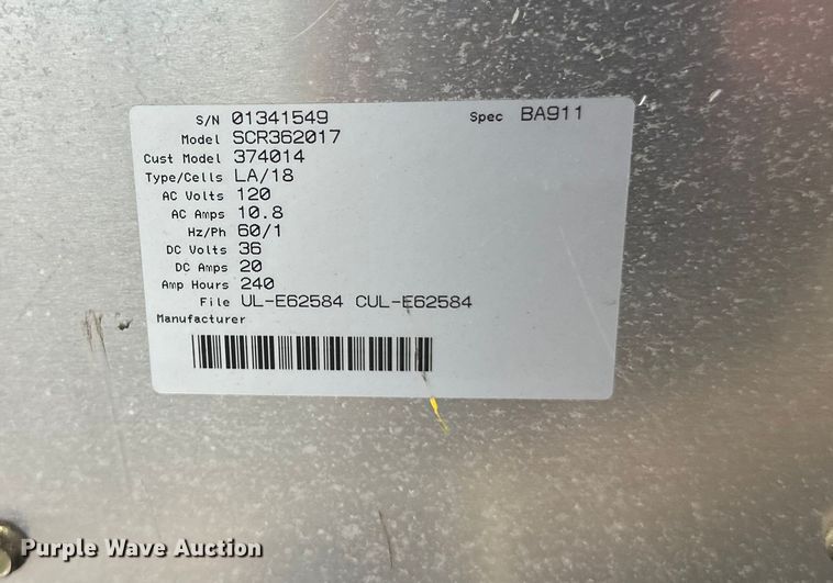 image for item EB2847 Tennant 6100 floor scrubber