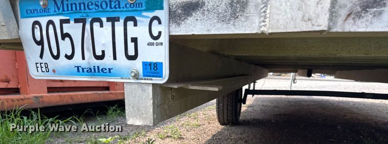 image for item EB2866 1999 Eagle snowmobile trailer