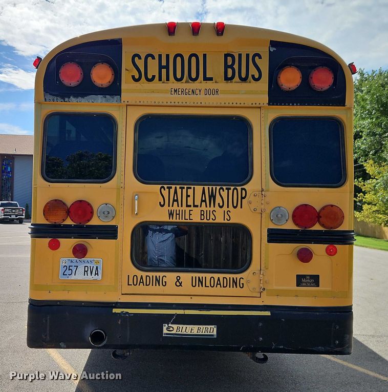 image for item EB8234 2008 Blue Bird Vision school bus