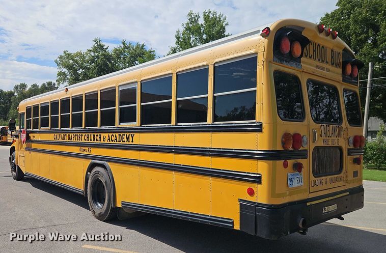 image for item EB8234 2008 Blue Bird Vision school bus