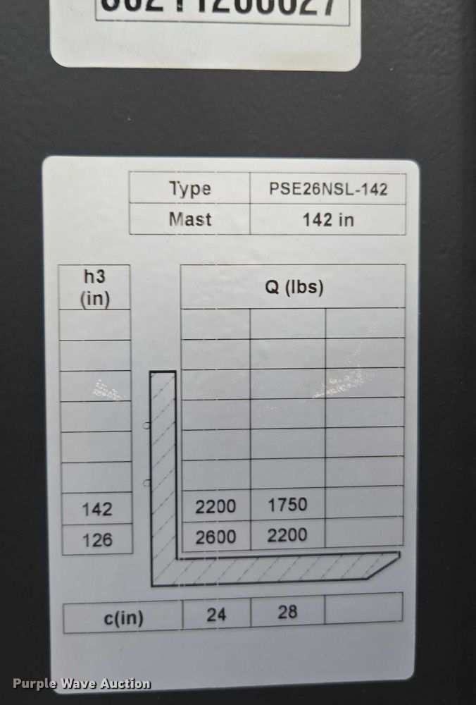 image for item EC1136 2021 Noblelift Lion pallet stacker