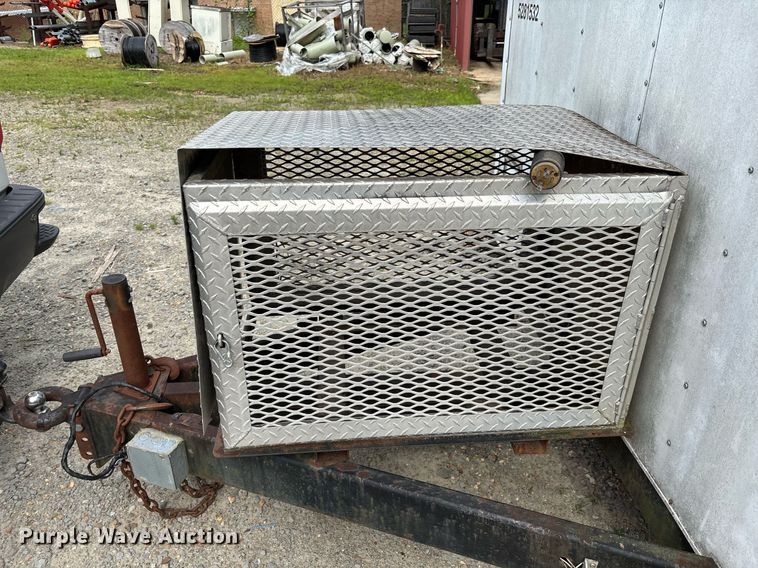 image for item EC3686 1997 Wells Cargo fiber optic splicing trailer