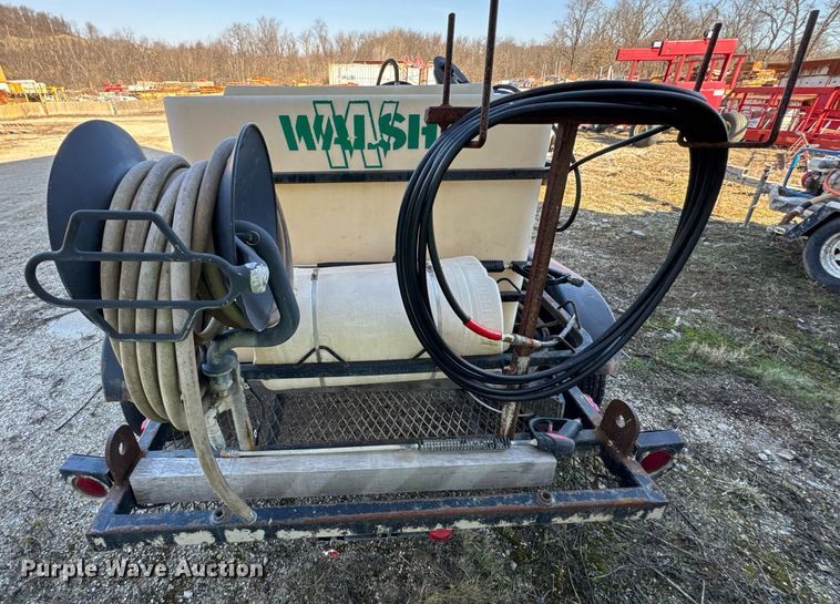 image for item EC4086 Karcher Shark pressure washer trailer