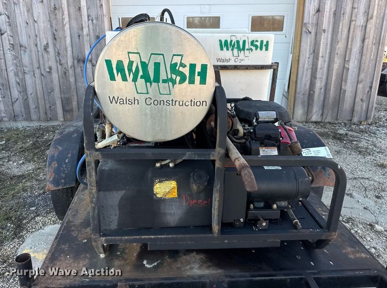 image for item EC4086 Karcher Shark pressure washer trailer