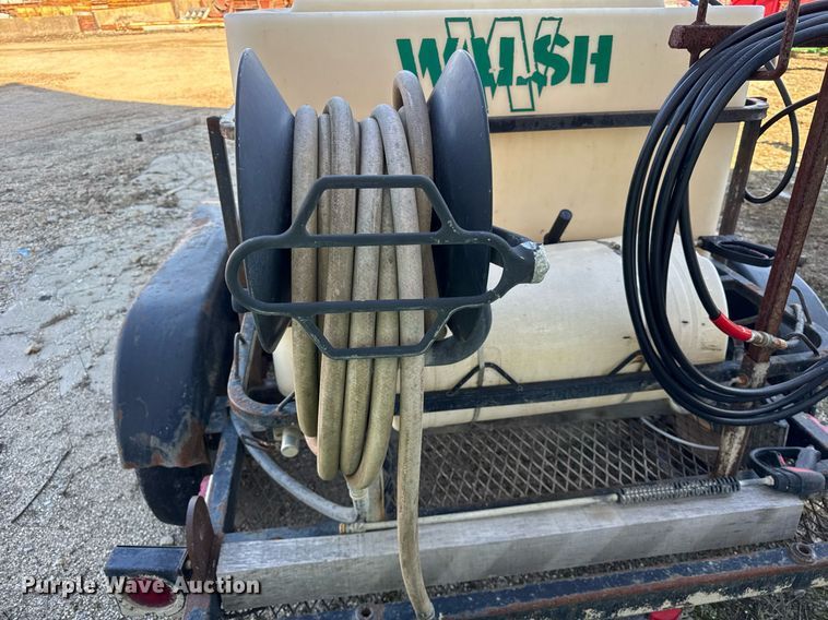 image for item EC4086 Karcher Shark pressure washer trailer