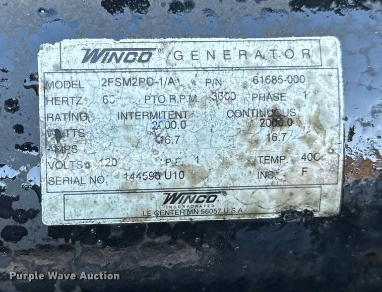 image for item EC4086 Karcher Shark pressure washer trailer