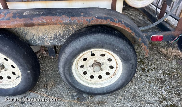 image for item EC4086 Karcher Shark pressure washer trailer