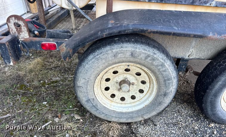 image for item EC4086 Karcher Shark pressure washer trailer