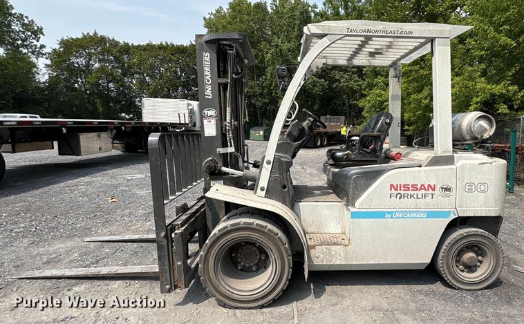 image for item EC4381 2014 Nissan PF80YLP forklift
