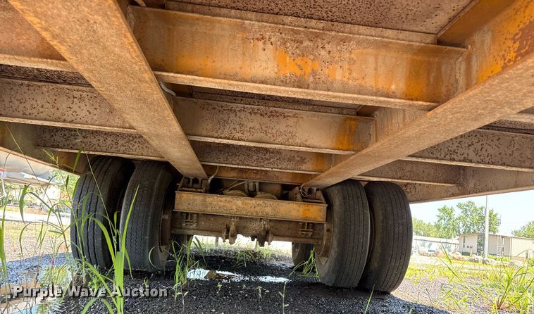 image for item ED1475 1979 Transport Trailer drop tilt deck equipment trailer